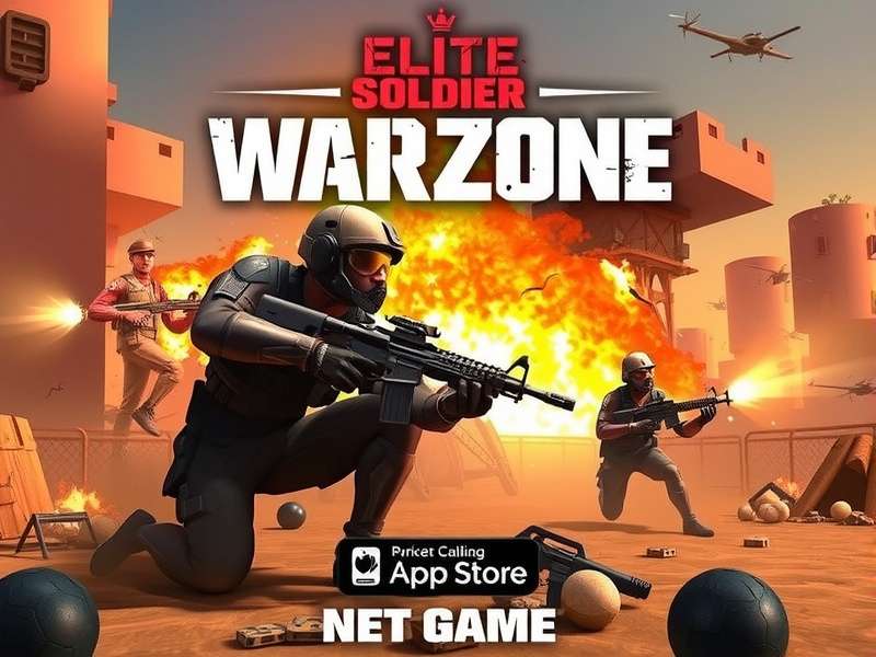 Elite Soldier Warzone Game Cover